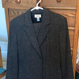 Talbots wool blazer matching long skirt ~VERY NICE